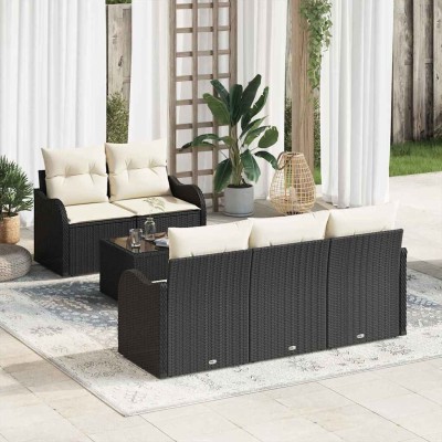 Garden sofa set with pillow...