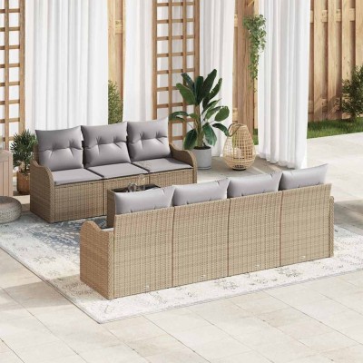 Garden sofa set with...