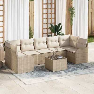 Garden sofa set with pillow...