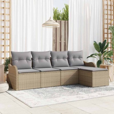 Garden sofa set with pillow...