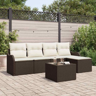 Garden sofa set with...