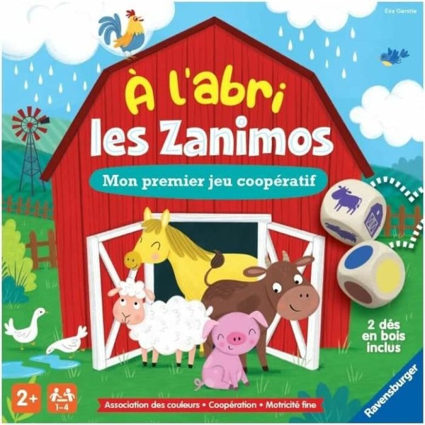 Izglītojošā Spēle Ravensburger À l'abri les Zanimos (FR) (1 Daudzums)