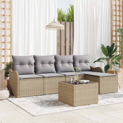 Garden sofa set with pillow...