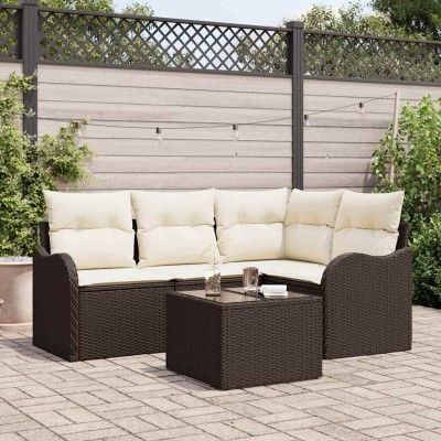 Garden sofa set with...