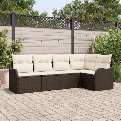 Garden sofa set with...