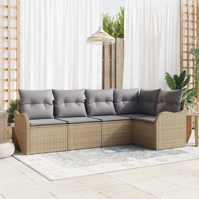 Garden sofa set with...