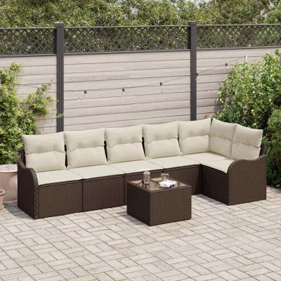 Garden sofa set with...