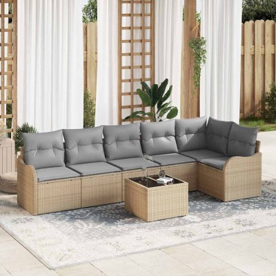 Garden sofa set with pillow...