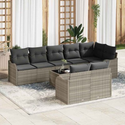 Garden sofa set with...