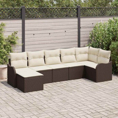 Garden sofa set with...