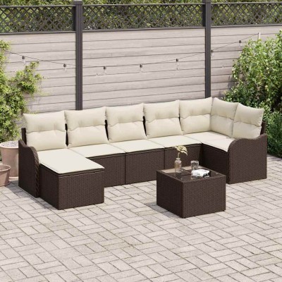 Garden sofa set with...