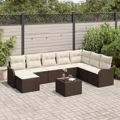 Garden sofa set with...