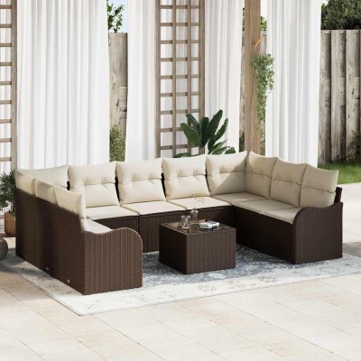 Garden sofa set with...