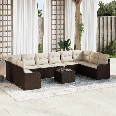 Garden sofa set with...