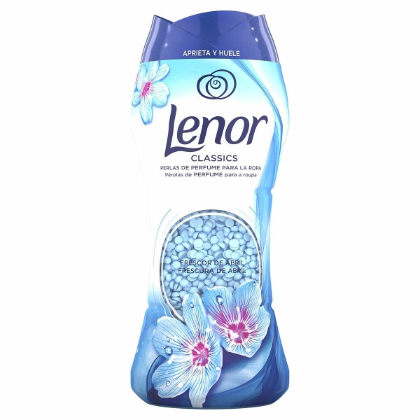 Koncentrēto veļas mīkstinātāju Lenor Unstoppables Lodites April fresh 210 g