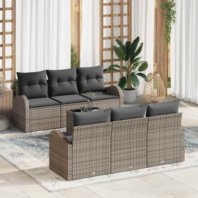 Garden sofa set with...