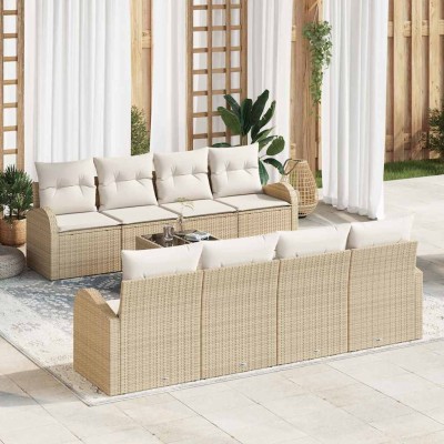 Garden sofa set with pillow...