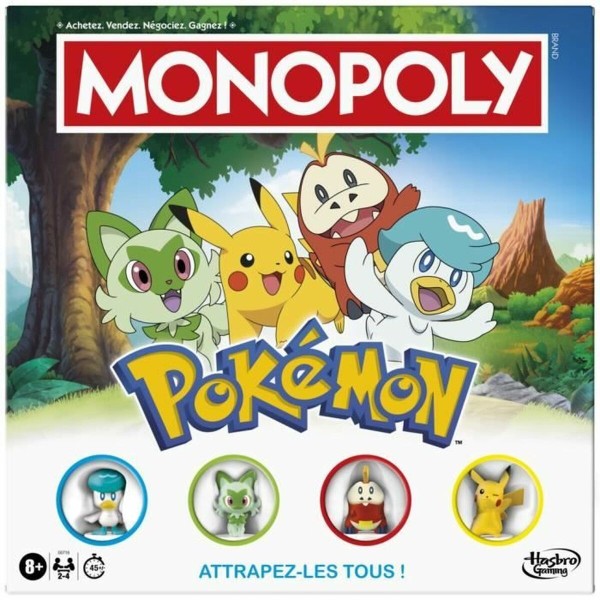 Lauamäng Monopoly Pokemon