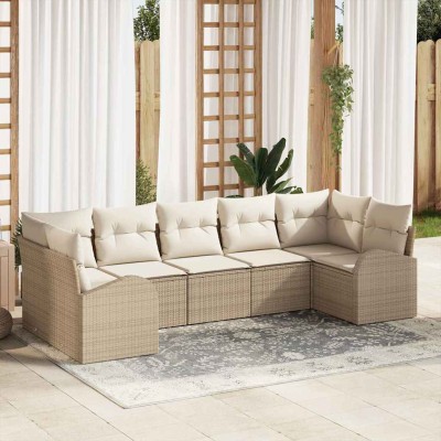 Garden sofa set with pillow...