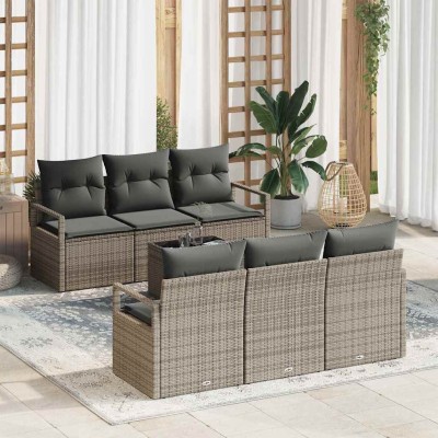 Garden sofa set with pillow...
