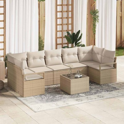 Garden sofa set with pillow...