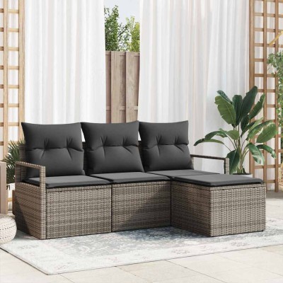 Sofa set with cushion with...
