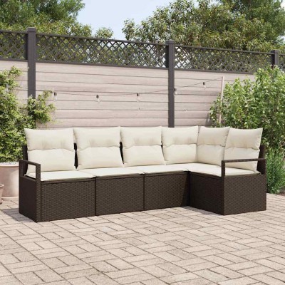 Garden sofa set with pillow...