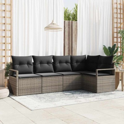 Garden sofa set with pillow...