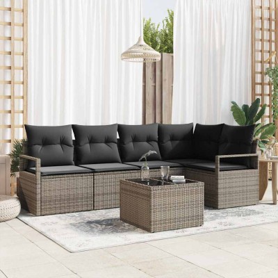 Garden sofa set with pillow...