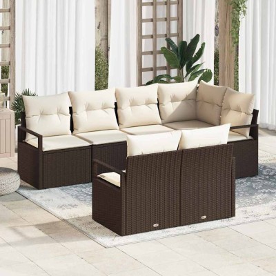 Garden sofa set with...