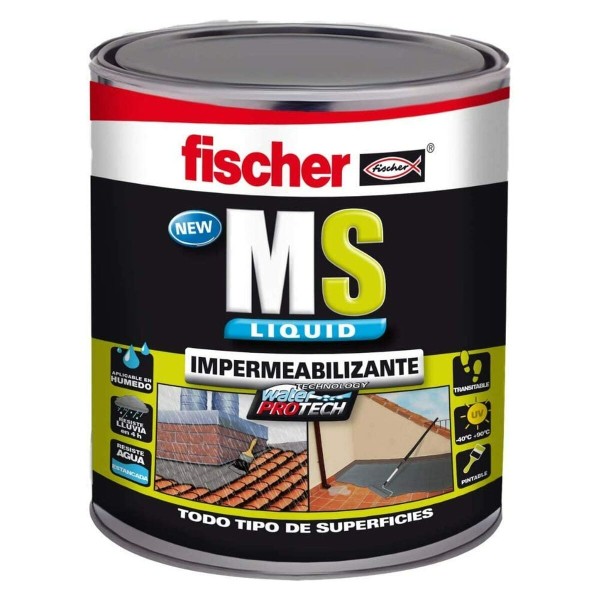 Hüdroisolatsioon Fischer MS 534614 Vedelik Valge 1 kg