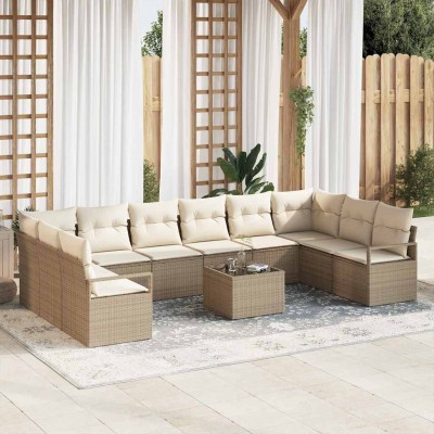Garden Sofa Set 11 pcs...