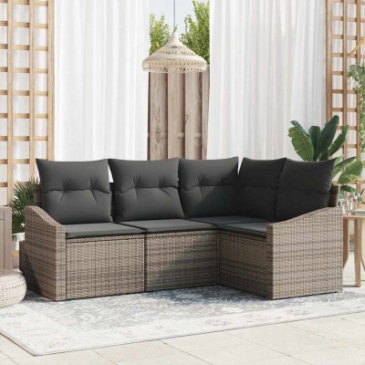 Garden sofa set with pillow...