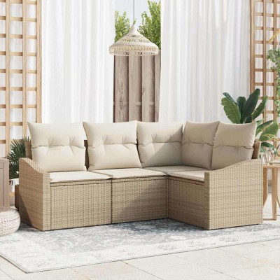 Garden sofa set with pillow...