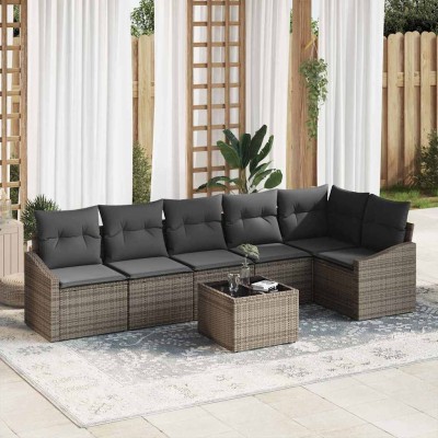 Garden sofa set with pillow...