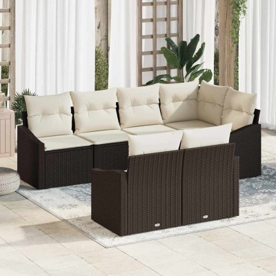Garden sofa set with...