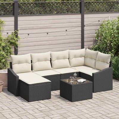 Garden dining set with...