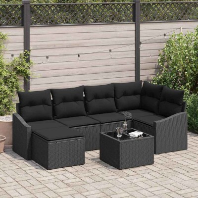 Garden dining set with...