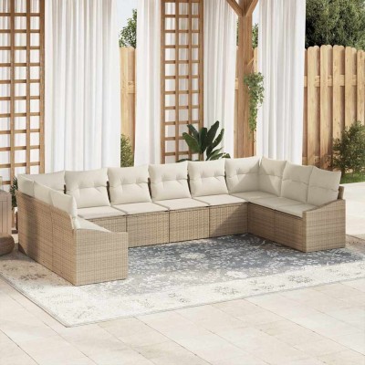 Garden Sofa Set 10 pcs...