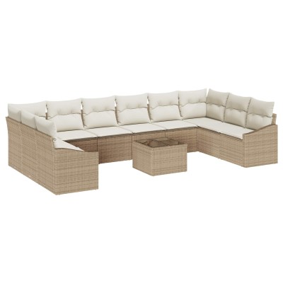 Garden Sofa Set with...