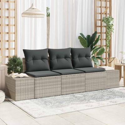 Garden sofa set with...