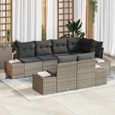 Garden sofa set with...