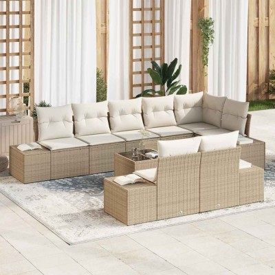 Garden Sofa Set with...