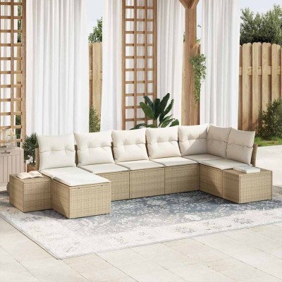 Garden sofa set with pillow...