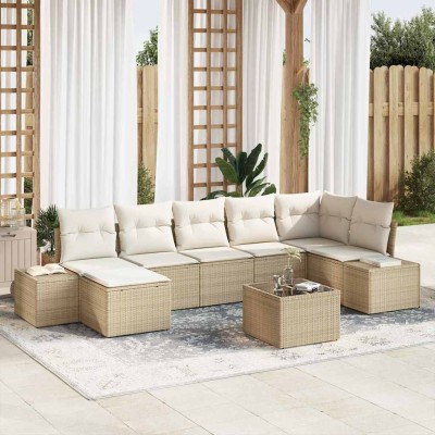 Garden sofa set with pillow...