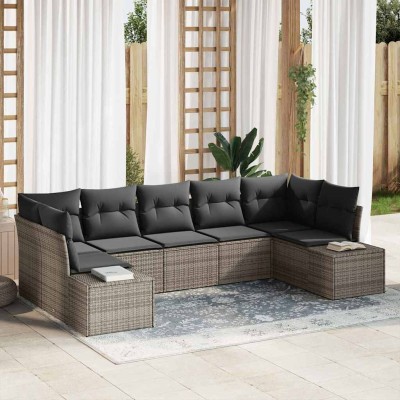Garden Sofa Set with...