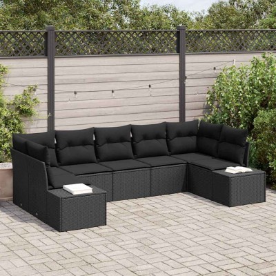Garden Sofa Set with...