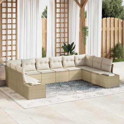 Garden Sofa Set 10 pcs...