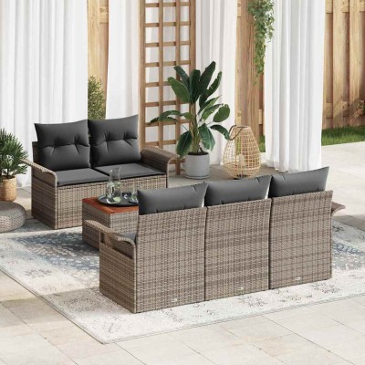 Garden sofa set with...