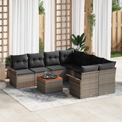 Garden sofa set with...